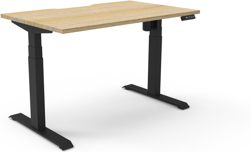 Boost Light Electric Height Adjustable Single Sided Workstation