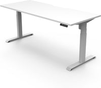 Boost Light Electric Height Adjustable Single Sided Workstation