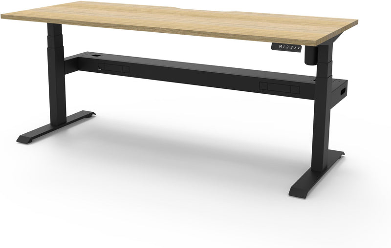 Boost Light Electric Height Adjustable Single Sided Workstation