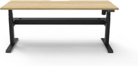 Boost Light Electric Height Adjustable Single Sided Workstation