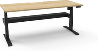Boost Light Electric Height Adjustable Single Sided Workstation