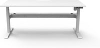 Boost Light Electric Height Adjustable Single Sided Workstation