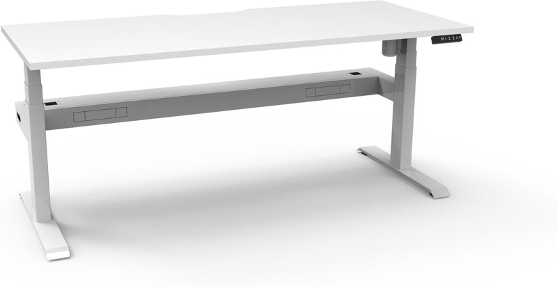 Boost Light Electric Height Adjustable Single Sided Workstation