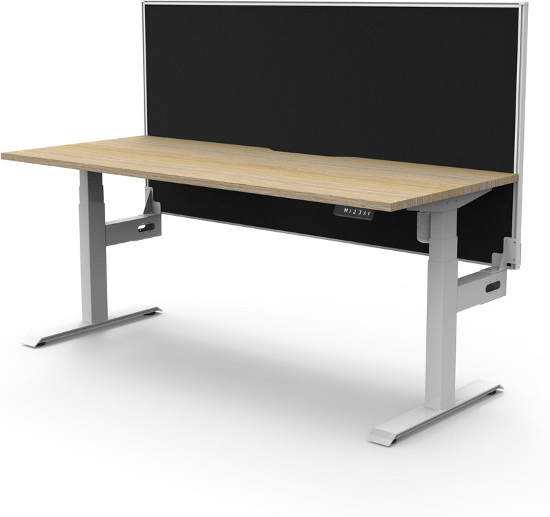 Boost Light Electric Height Adjustable Single Sided Workstation