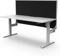 Boost Light Electric Height Adjustable Single Sided Workstation