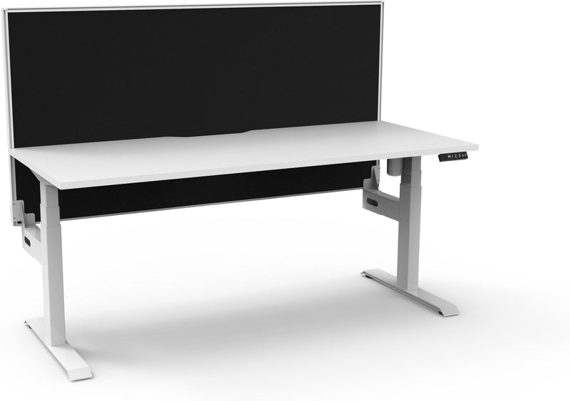 Boost Light Electric Height Adjustable Single Sided Workstation