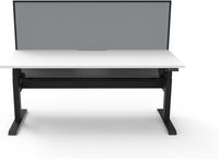 Boost Light Electric Height Adjustable Single Sided Workstation