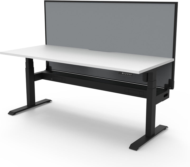 Boost Light Electric Height Adjustable Single Sided Workstation
