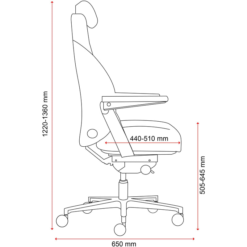 Buro Maverick 24/7 Controller Chair