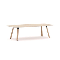 Plantation Boardroom Table 4 LegHousing, Oak Legs