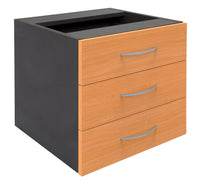 Rapid Worker Fixed Pedestal 3 Drawer