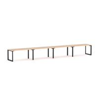 Anvil 4-Person Single-sided Desk Workstation