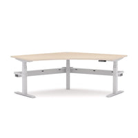 AgileMotion+ 3C/2M Electric Rectangle 120° Workstation