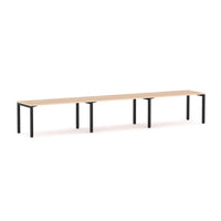 Axis 3-Person Single-sided Desk Workstation