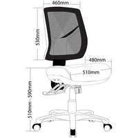 Chelsea 3 Lever Mesh Back Big Boy Seat Task Chair