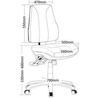 Comfort 3 Lever Mega Big Boy Seat Task Chair