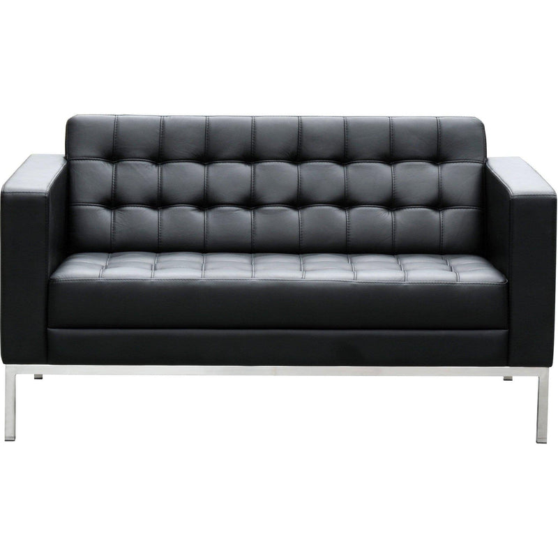 Como 2 Seater Leather Lounge