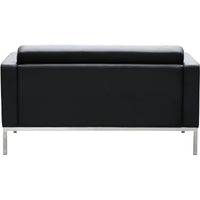 Como 2 Seater Leather Lounge