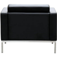 Como Single Leather Lounge