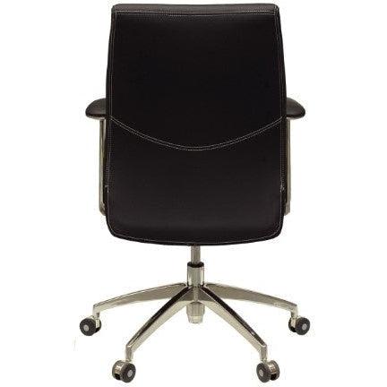 Conti Medium Back Vegan Leather Chair