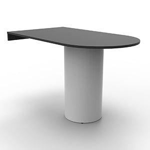 D-End Table Top & 1050H Drum Base