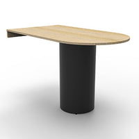 D-End Table Top & 1050H Drum Base