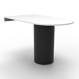 D-End Table Top & 1050H Drum Base