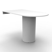 D-End Table Top & 1050H Drum Base