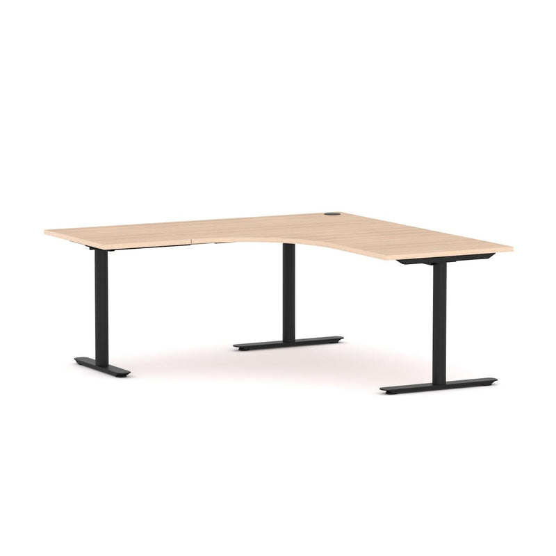 Agile Fixed Round 90° Workstation