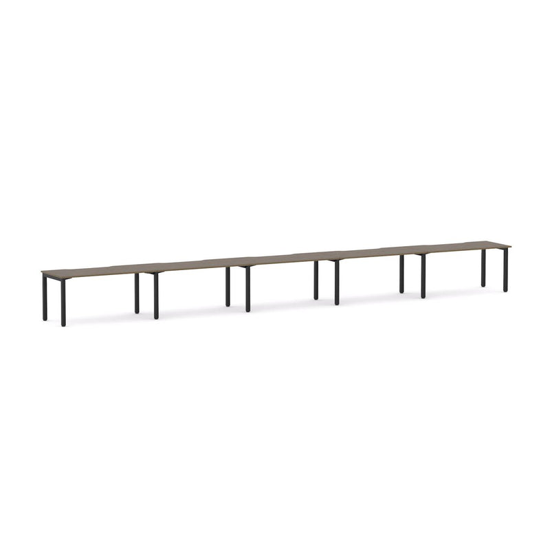 Axis 5-Person Single-sided Desk Workstation