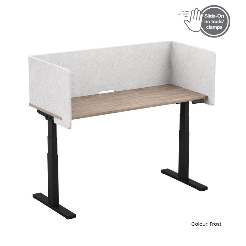SANA Serenity Desk Screen Sit-Stand Slider Surround