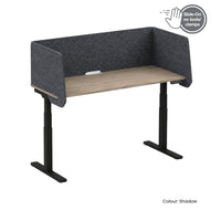 SANA Serenity Desk Screen Sit-Stand Slider Surround