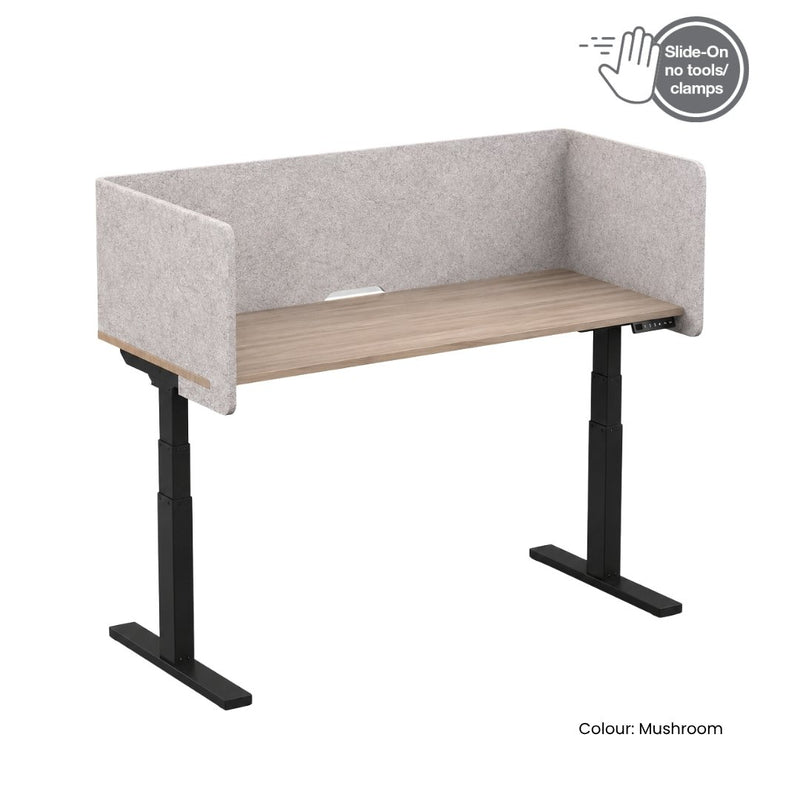 SANA Serenity Desk Screen Sit-Stand Slider Surround
