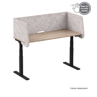 SANA Serenity Desk Screen Sit-Stand Slider Surround