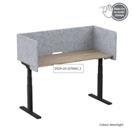 SANA Serenity Desk Screen Sit-Stand Slider Surround