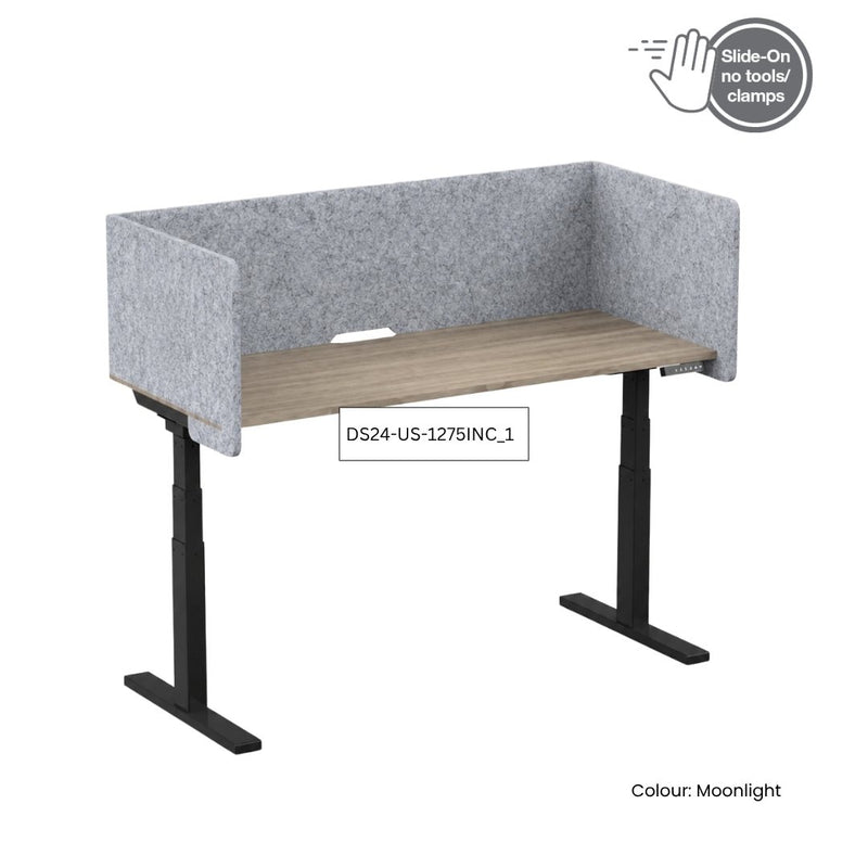 SANA Serenity Desk Screen Sit-Stand Slider Surround