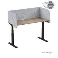 SANA Serenity Desk Screen Sit-Stand Slider Surround