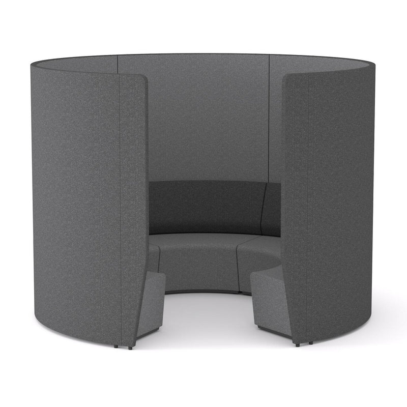 Motion Arc 5 Walls Charcoal/Stone