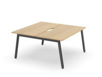 Daytona 2 Person Double Sided Workstation - Without Screen-Elite Office Furniture