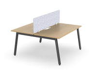 Daytona 2 Person Double Sided Workstation - With Screen-Elite Office Furniture