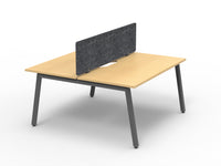 Daytona 2 Person Double Sided Workstation - With Screen-Elite Office Furniture