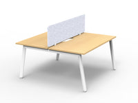 Daytona 2 Person Double Sided Workstation - With Screen-Elite Office Furniture