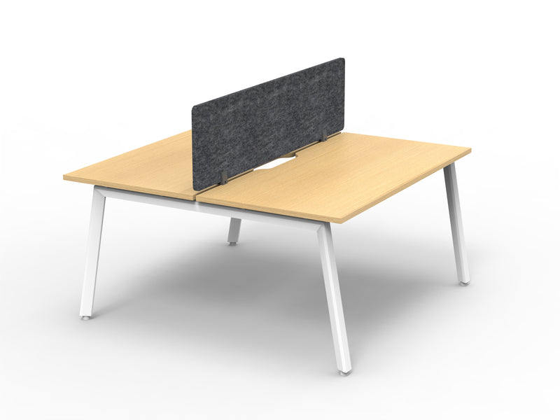 Daytona 2 Person Double Sided Workstation - With Screen-Elite Office Furniture
