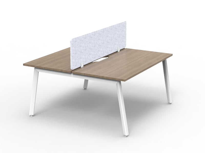 Daytona 2 Person Double Sided Workstation - With Screen-Elite Office Furniture