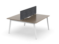 Daytona 2 Person Double Sided Workstation - With Screen-Elite Office Furniture