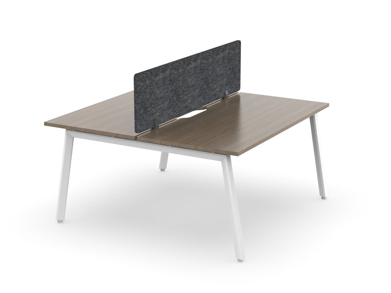 Daytona 2 Person Double Sided Workstation - With Screen-Elite Office Furniture