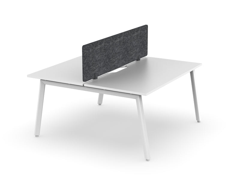 Daytona 2 Person Double Sided Workstation - With Screen-Elite Office Furniture