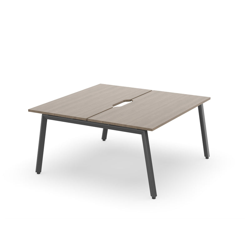 Daytona 2 Person Double Sided Workstation - Without Screen-Elite Office Furniture
