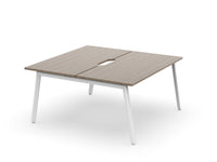 Daytona 2 Person Double Sided Workstation - Without Screen-Elite Office Furniture