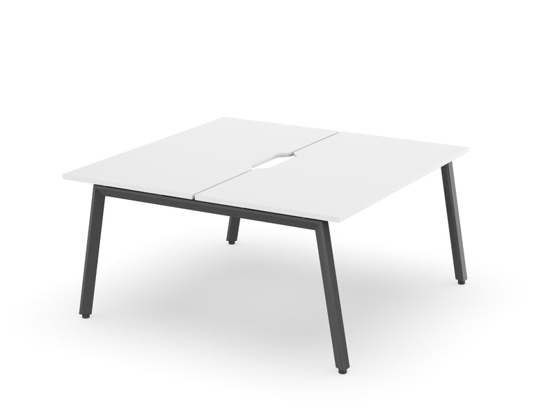 Daytona 2 Person Double Sided Workstation - Without Screen-Elite Office Furniture